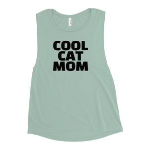 Cool Cat Mom Muscle Tank