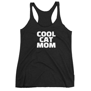 Cool Cat Mom Racerback Tank