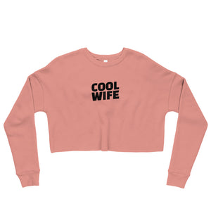 Cool Wife Crop Sweatshirt