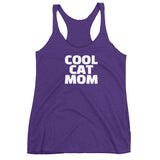 Cool Cat Mom Racerback Tank