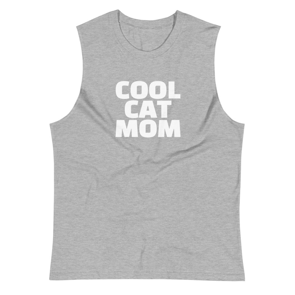 Cool Cat Mom Muscle Shirt