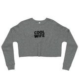 Cool Wife Crop Sweatshirt