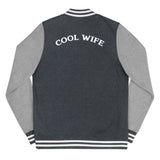 Cool Wife Women's Letterman Jacket