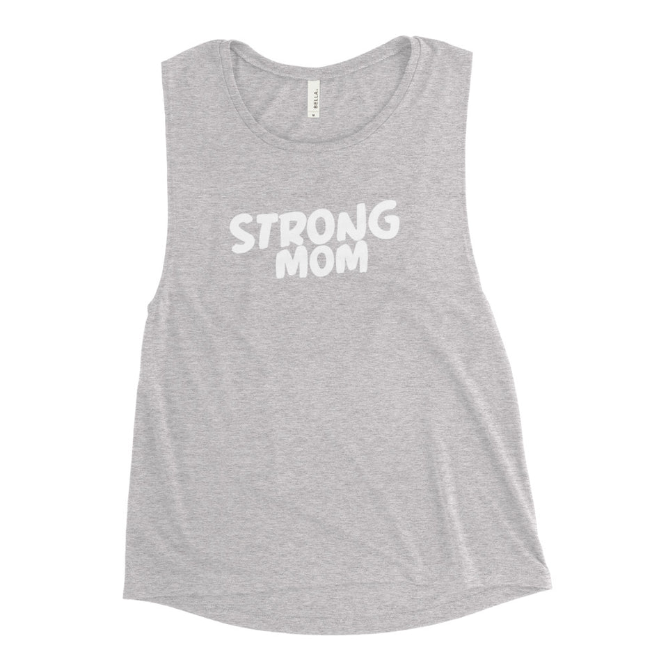 Strong Mom Ladies’ Muscle Tank