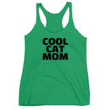 Cool Cat Mom Racerback Tank