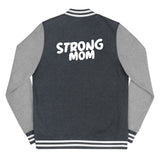 Strong Mom Women's Letterman Jacket